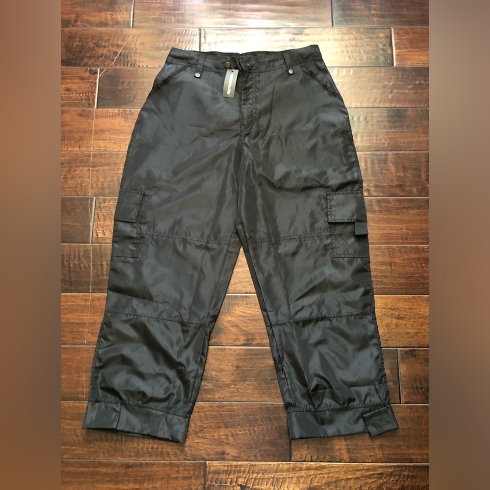 NWT PrettyLittleThing Dark Cargo Pants